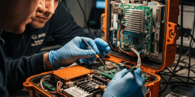 flight data recorder black box orange casing being examined 20260331 132654