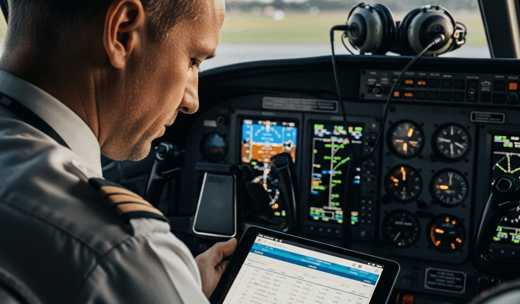 Professional photograph related to: How to Read an Aviation METAR — A Pilot-Friendly Breakdown. High