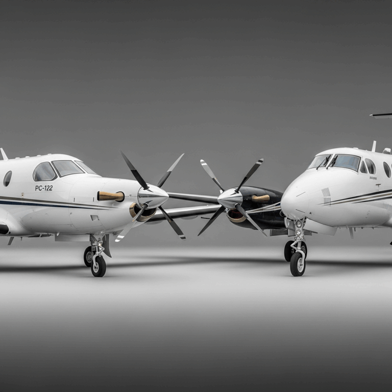 Pilatus PC-12 vs King Air 350 Which Turboprop Should You Fly