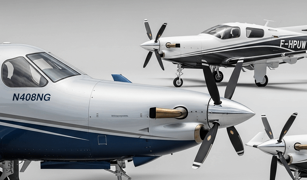 Professional photograph related to: Pilatus PC-12 vs TBM 960 — Which Single-Engine Turboprop Wins?. 