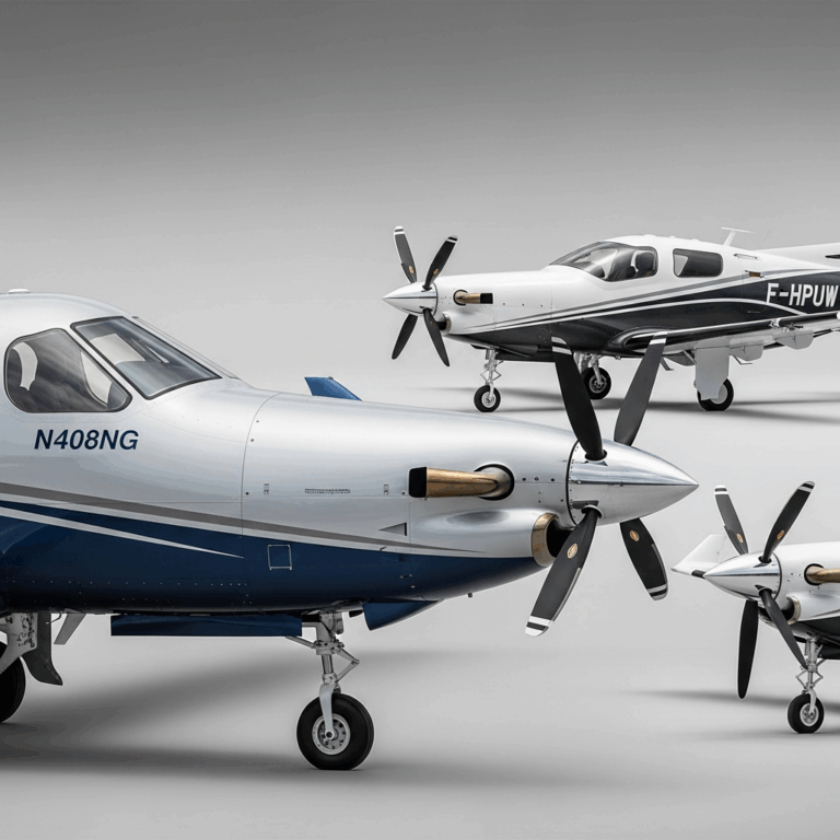 Professional photograph related to: Pilatus PC-12 vs TBM 960 — Which Single-Engine Turboprop Wins?.