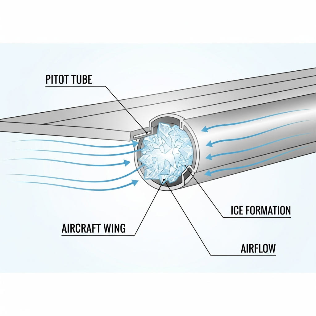 Pitot Tube Icing Why Airspeed Reads Wrong in Flight