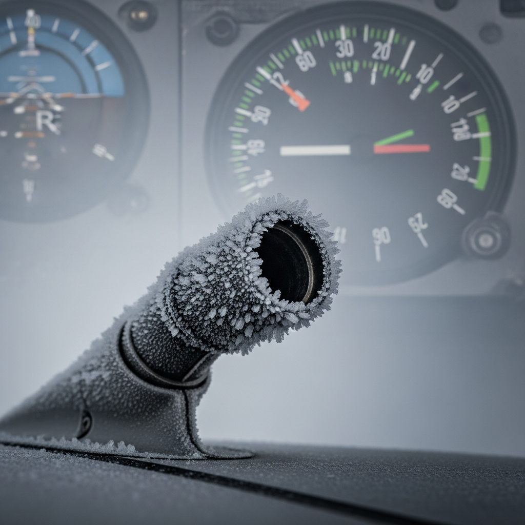 Pitot Tube Icing Why Airspeed Goes Crazy Fast